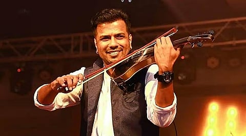 Late violinist Balabhaskar
