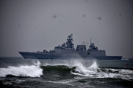 Navy ship image used for representational purposes only