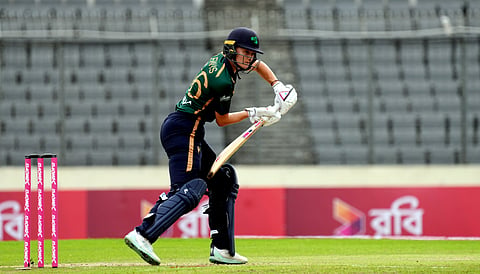 Ireland captain Gaby Lewis 
