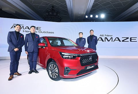 The new Amaze will target personal and family consumers, said Honda. 