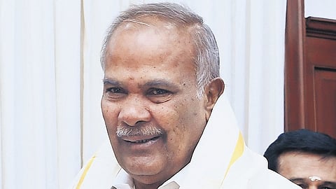 Assembly Speaker M Appavu 