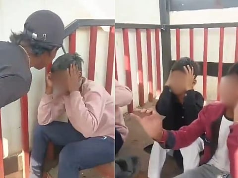 Screengran from the video that went viral