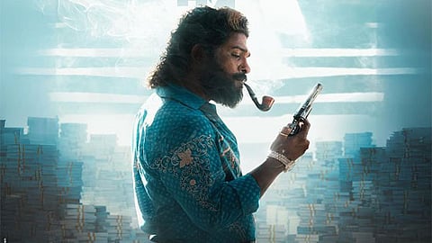 Poster from the Allu Arjun-starrer 'Pushpa 2' 