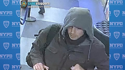 This image provided by the New York City Police Department shows a man wanted for questioning in connection to the investigation of the killing of UnitedHealthcare CEO Brian Thompson outside a Manhattan hotel, Wednesday, Dec. 4, 2024. 
