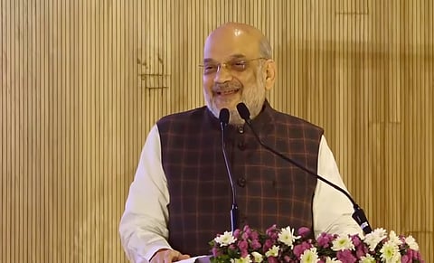 Amit Shah Addresses Annual Function of Gujarat Lok Seva      Trust in Ahmedabad.