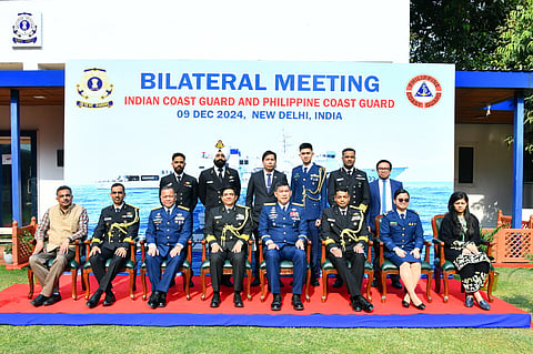 The discussions were led by ICG Deputy Director General (Operations & Coastal Security) Inspector General Anupam Rai and PCG Deputy Commandant for Administration Rear Admiral Edgar L Ybanez.