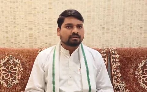 AAP MLA Chaitar Vasava. 