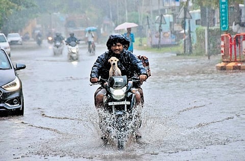 Bulk of the rainfall would happen over southern Chennai as per the system’s current trajectory. 