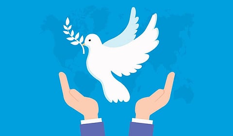Awaken non-violence within 