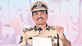 Hyderabad Commissioner of Police CV Anand.