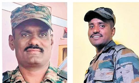 Subedar Dayanand Tirkannavar, Sepoy Mahesh Marigonda 