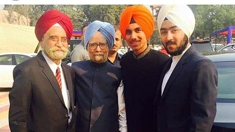 The news of Manmohan Singh's demise has cast a pall of gloom over his family. 