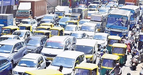 Muthukumar, CPM Tiruchendur town secretary, told TNIE that at least 90% of the vehicles entering the town are of devotees visiting the famous Murugan temple.