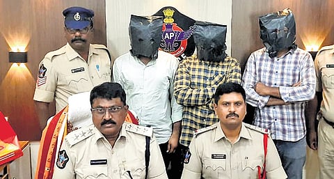 Police arrest manager and two directors of an education consultancy 