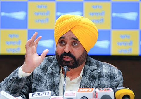 Punjab Chief Minister Bhagwant Singh Mann.