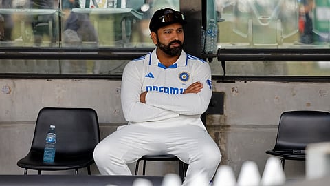 India's captain Rohit Sharma 
