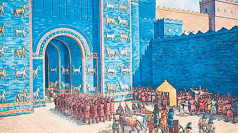 How the Mesopotamians imagined earth