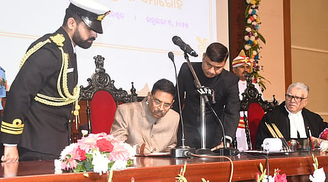 Hari Babu Kambhampati sworn in as Governor of Odisha