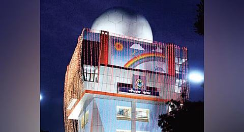  Doppler weather radar.