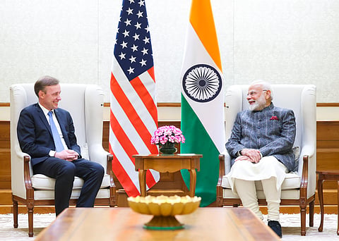 Sullivan also met PM Narendra Modi during his visit (Photo | PTI)