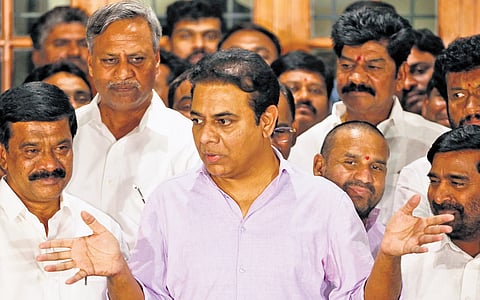 BRS working president KT Rama Rao 