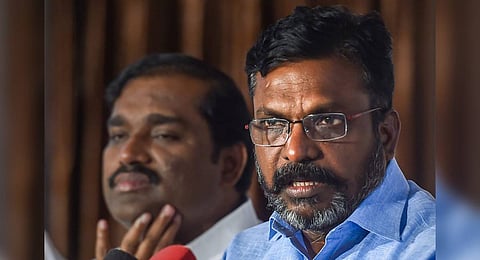 VCK Party chief Thol Thirumavalavan