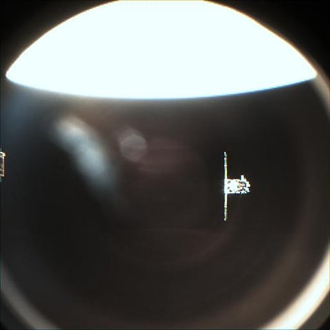 SpaDeX satellites holding position at 15m. 