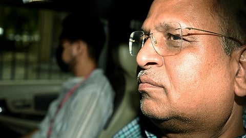 Delhi minister Satyendra Jain 