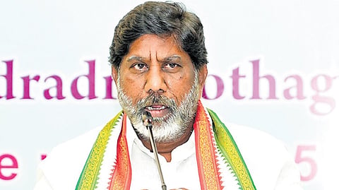 Telangana State Deputy Chief Minister Bhatti Vikramarka Mallu 