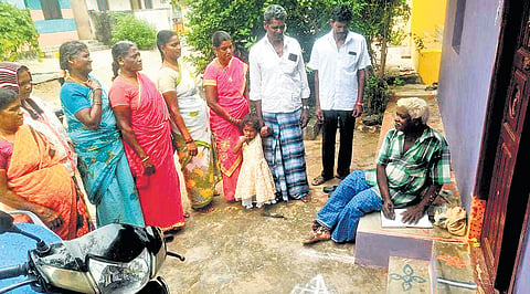 Selvam has helped over 50 rescued bonded workers to obtain Aadhaar, ration cards and community certificates 