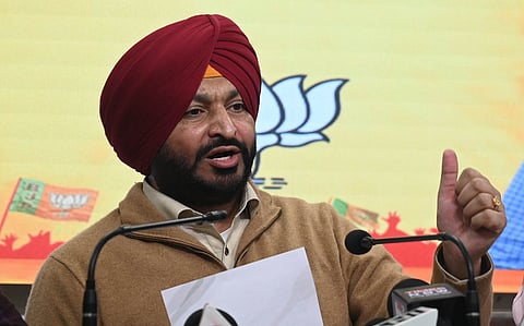 Union Minister of State and BJP leader Ravneet Singh Bittu 