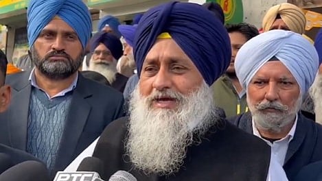 Former Shiromani Akali Dal president Sukhbir Singh Badal.
