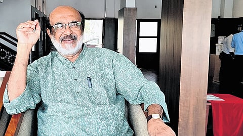 Former finance minister Dr T M Thomas Isaac 