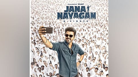 First look of Vijay's 'Jana Nayagan.' 