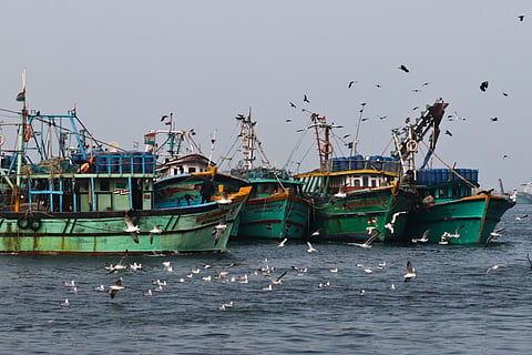 Kasimedu harbour
