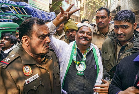 Former AAP councillor Tahir Hussain 