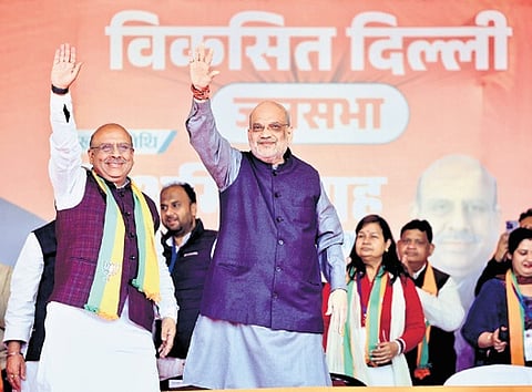 Amit Shah tears into Kejriwal for ‘polluting’ Yamuna