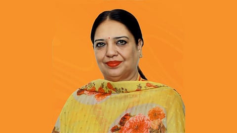 Mayor of Chandigarh Harpreet Kaur Babla of BJP. 
