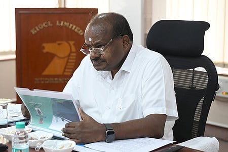 Union Minister H D Kumaraswamy 