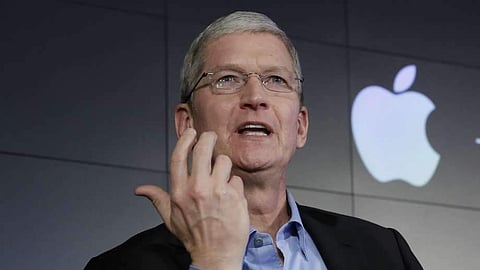 Apple CEO Tim Cook. 