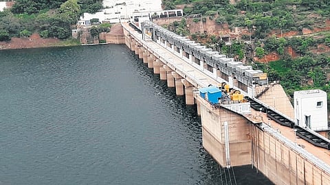 60 per cent of surplus water is present in the major projects of Andhra Pradesh. 
