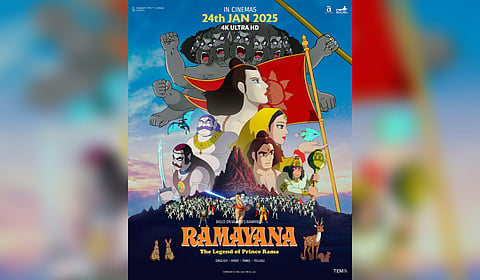 Poster of 1993 Japanese-Indian animated film “Ramayana: The Legend of Prince Rama”