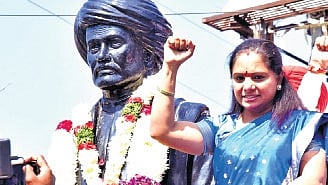BRS MLC K Kavitha
