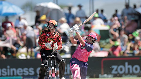 Lhuan-dre Pretorius in action