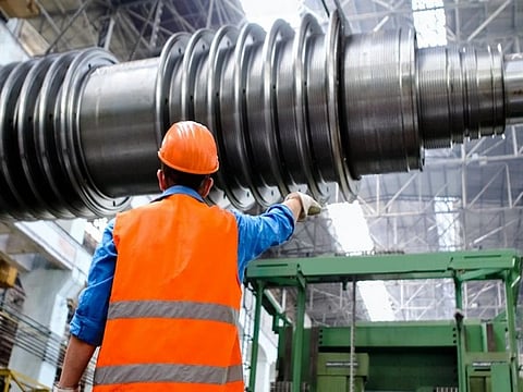 The headline purchasing managers index for the month fell sharply to 56.6 from 59.2 in October led by a steep plunge in new export orders that fell to a 13-month low.