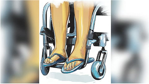 Seven months ago, the differently abled welfare department suspended assistance of Rs 1,500 to K Kittathal, a Malasar tribe who lives in Divansapudur village.
