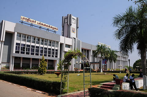 Bharathiyar University in Coimbatore.