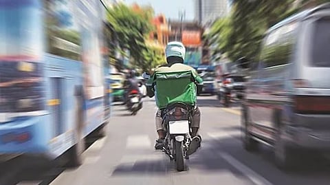 Representational image of a delivery driver 