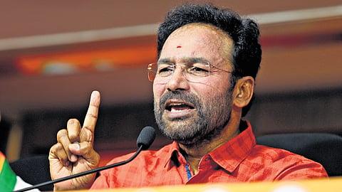 Union Minister G Kishan Reddy 