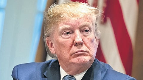 US President Donald Trump